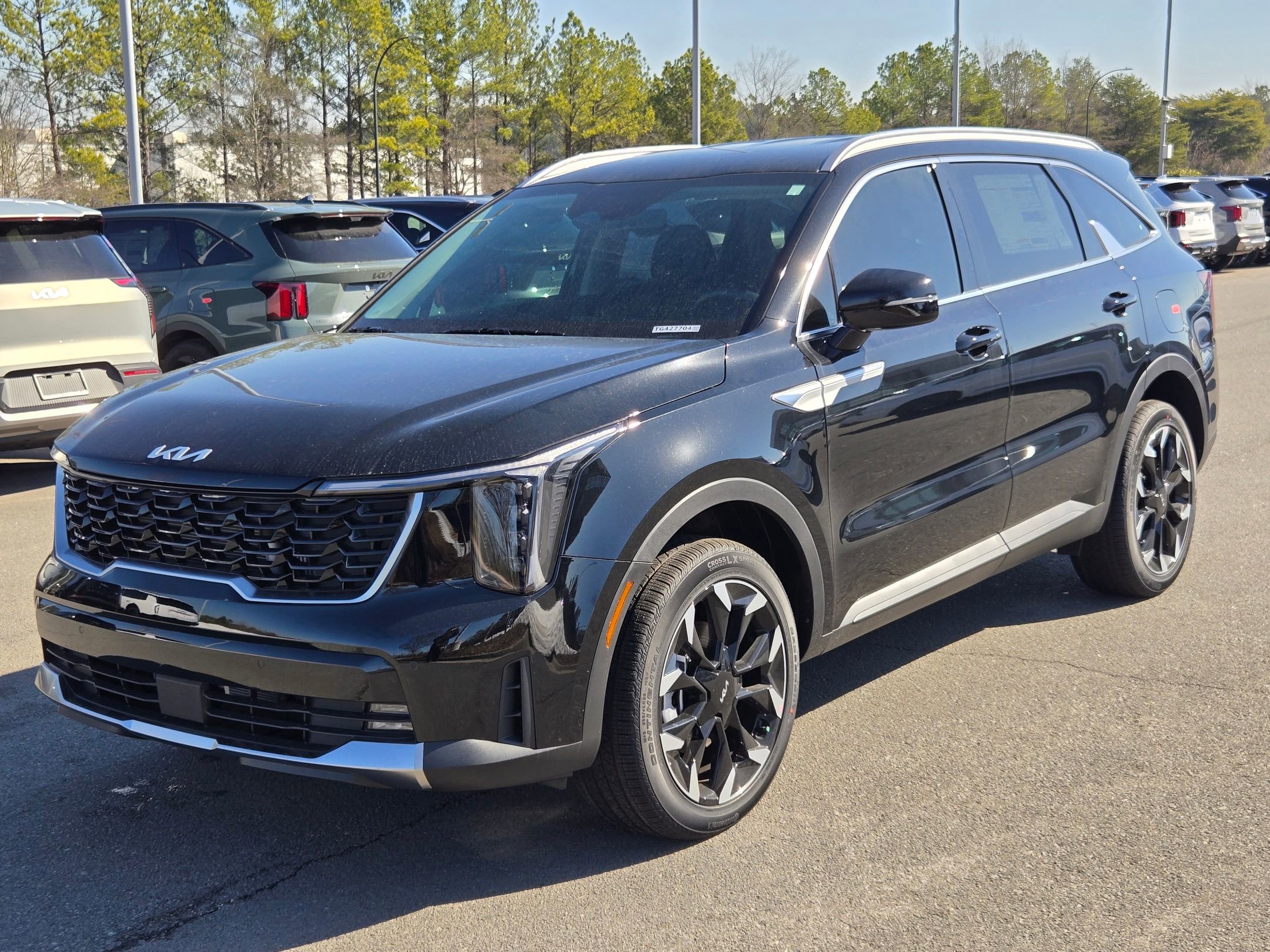 New 2026 Ebony Black Kia EX image 3