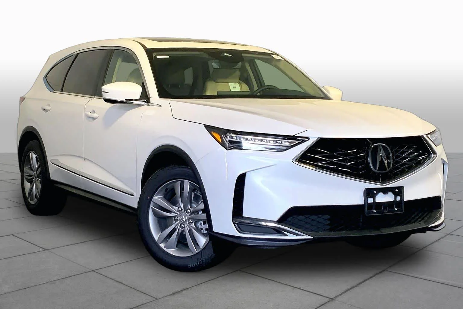 New 2026 Platinum White Pearl Acura BASE image 2