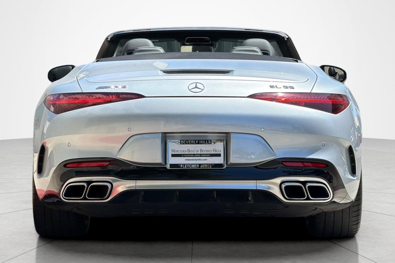Certified Used 2022 Cirrus Silver Metallic Mercedes-Benz AMG® SL 55 image 4