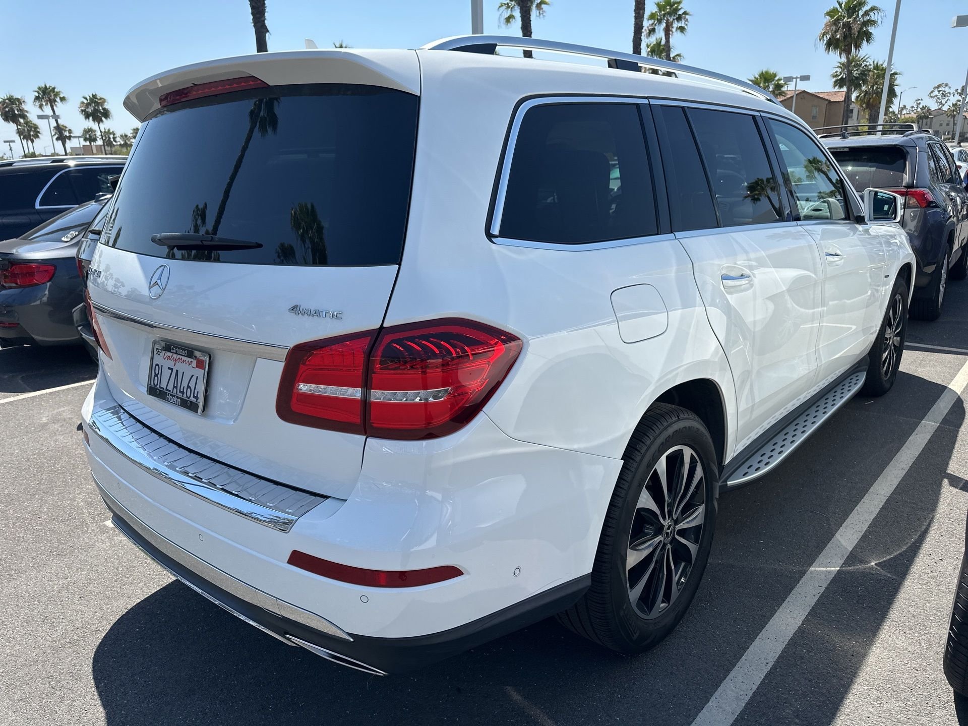 Used 2019 White Mercedes-Benz GLS 450 image 14