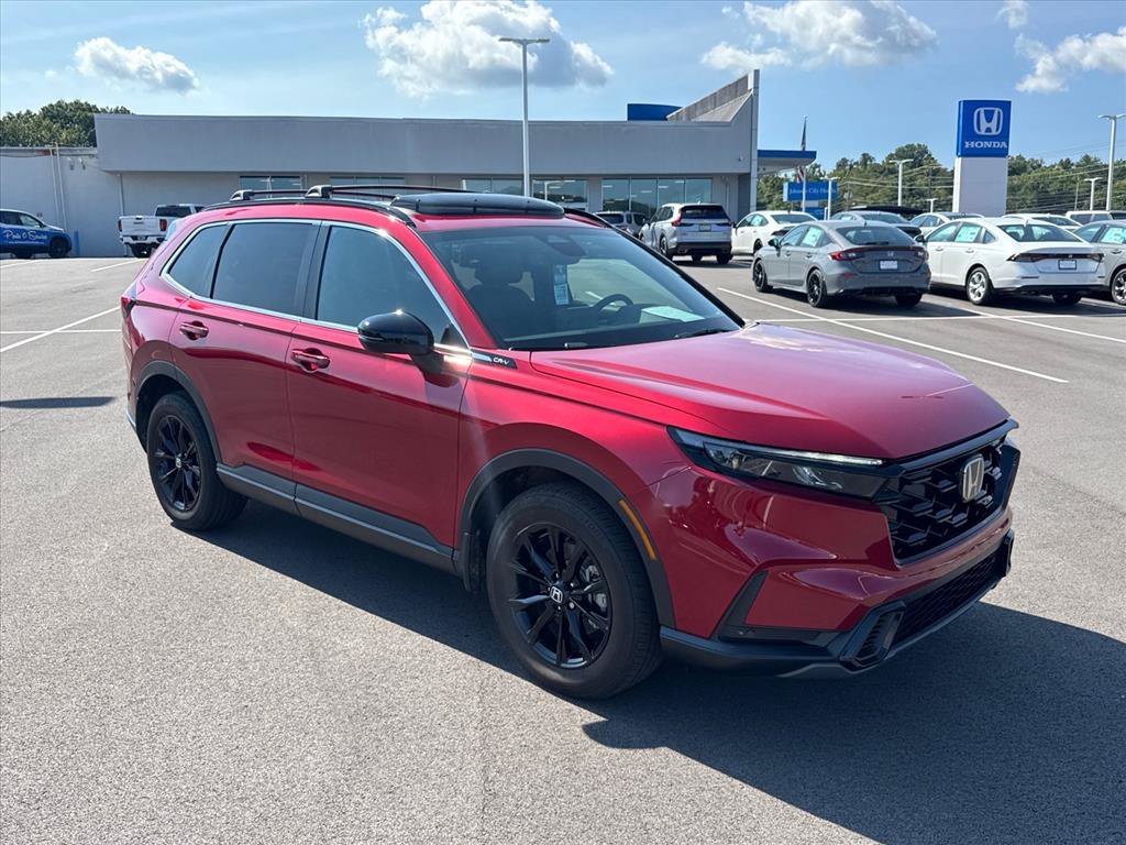 Certified Used 2025 Radiant Red Metallic Honda HYBRID AWD SPORT-L image 38
