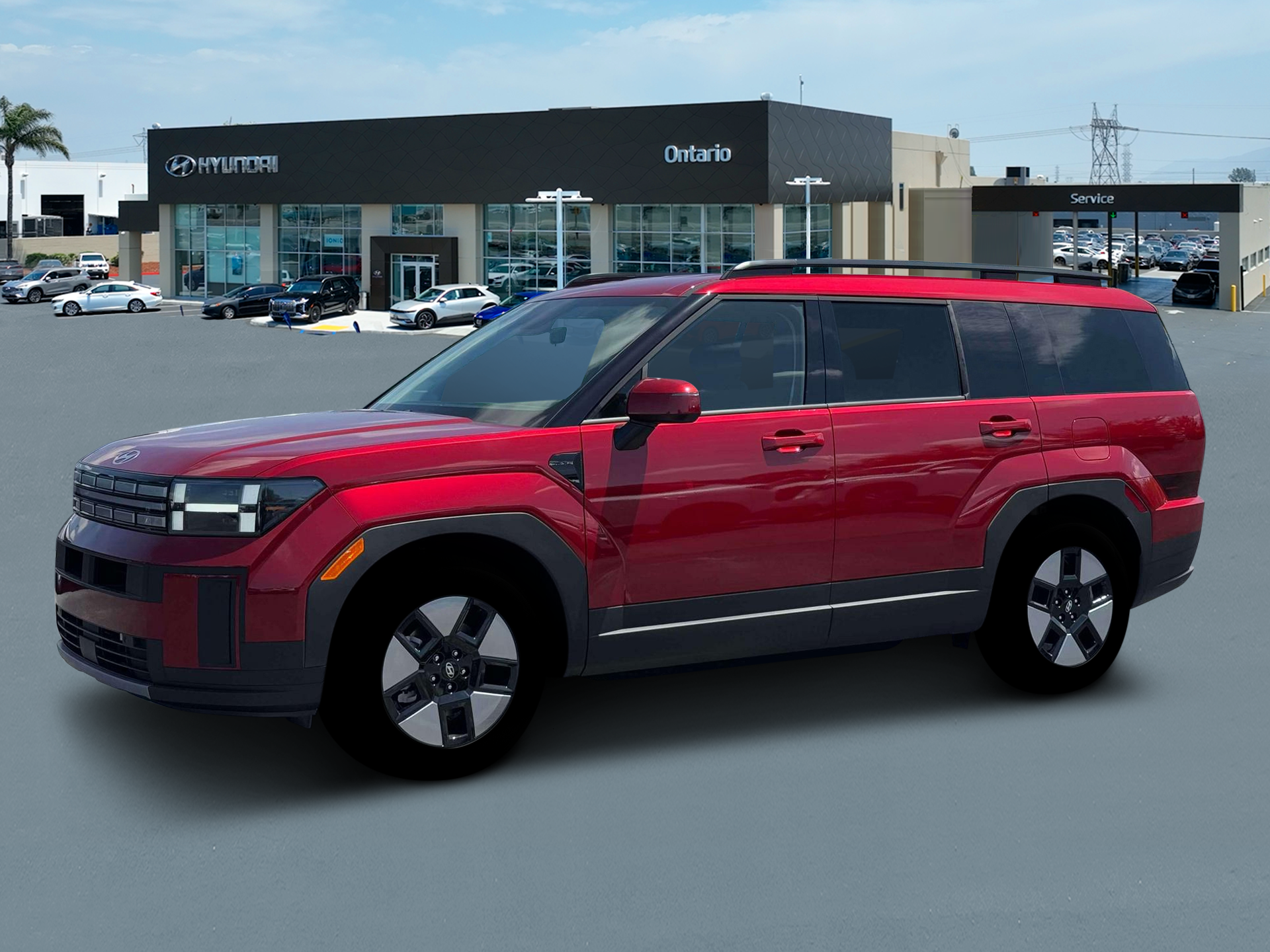 New 2026 Red Hyundai SEL image 2