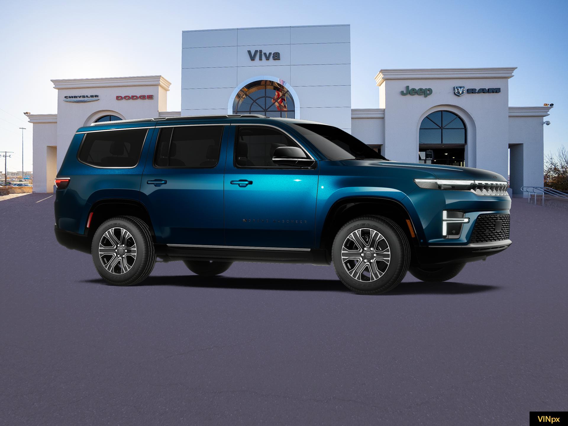 New 2027 Fathom Blue Pearl-Coat Paint Jeep Limited image 10
