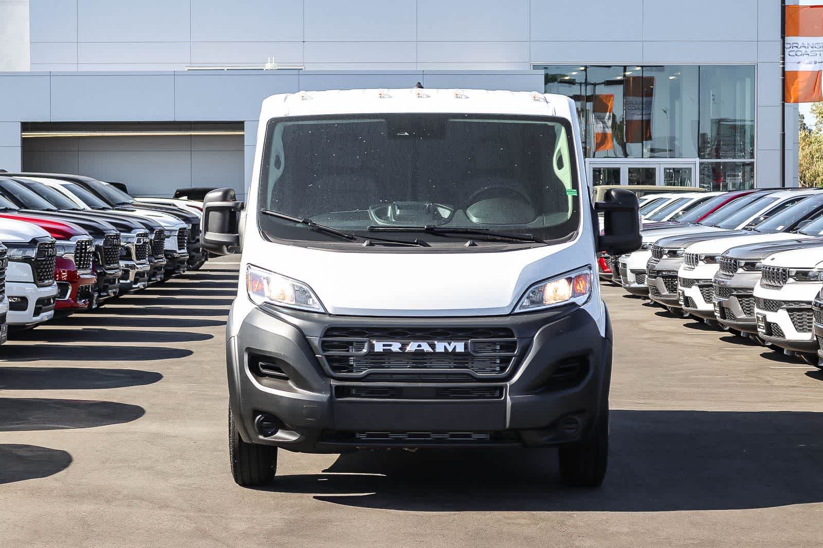 New 2026 Bright White Clear-Coat Exterior Paint RAM Tradesman image 2