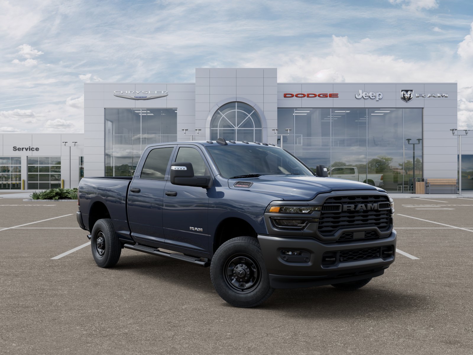 New 2026 Forged Blue Metallic Exterior Paint RAM  image 5