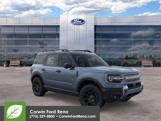 New 2026 Azure Gray Metallic Tri-Coat Ford Badlands image 7