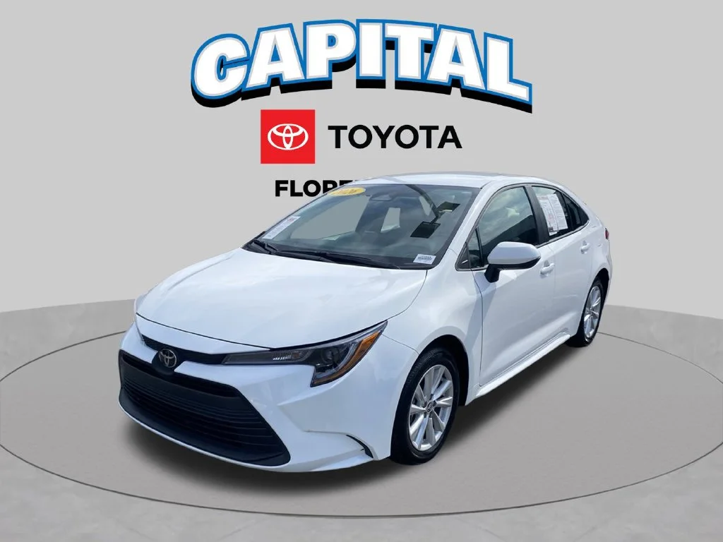 Used 2026 White Toyota LE image 2