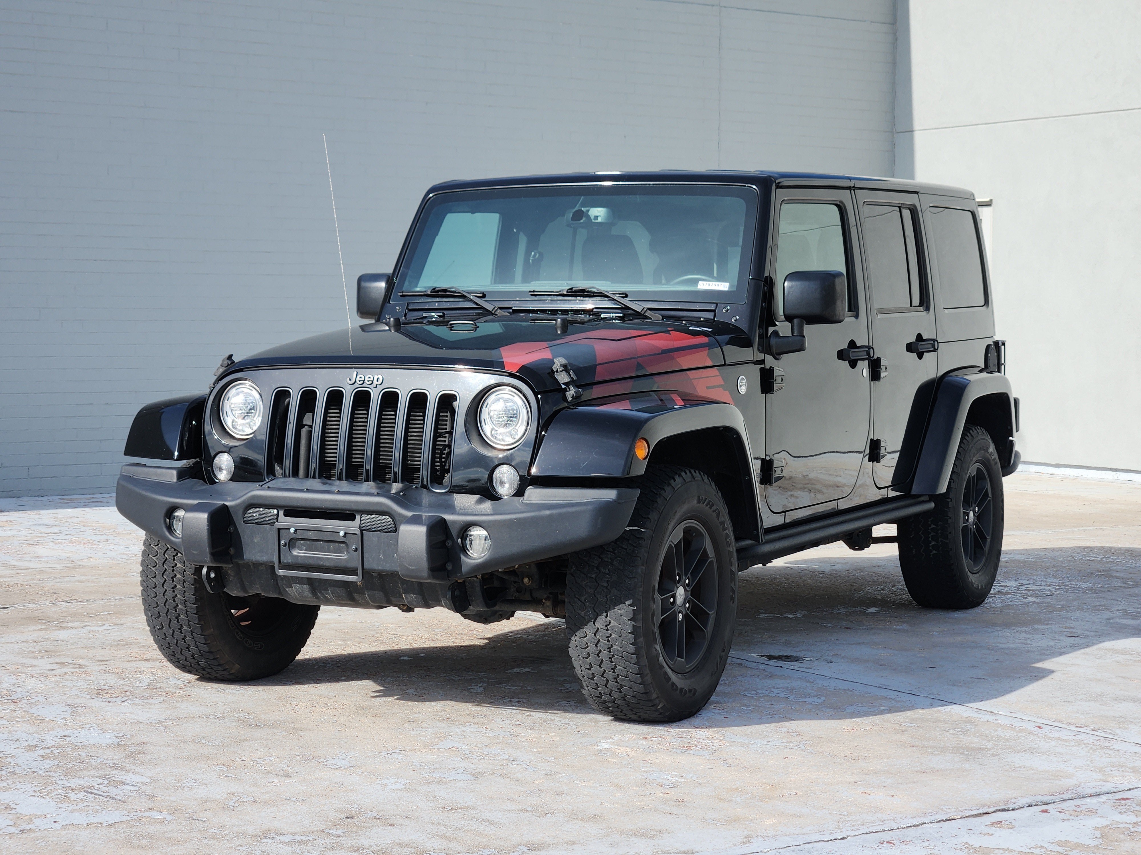 Used 2017 Black Clearcoat Jeep Winter image 3