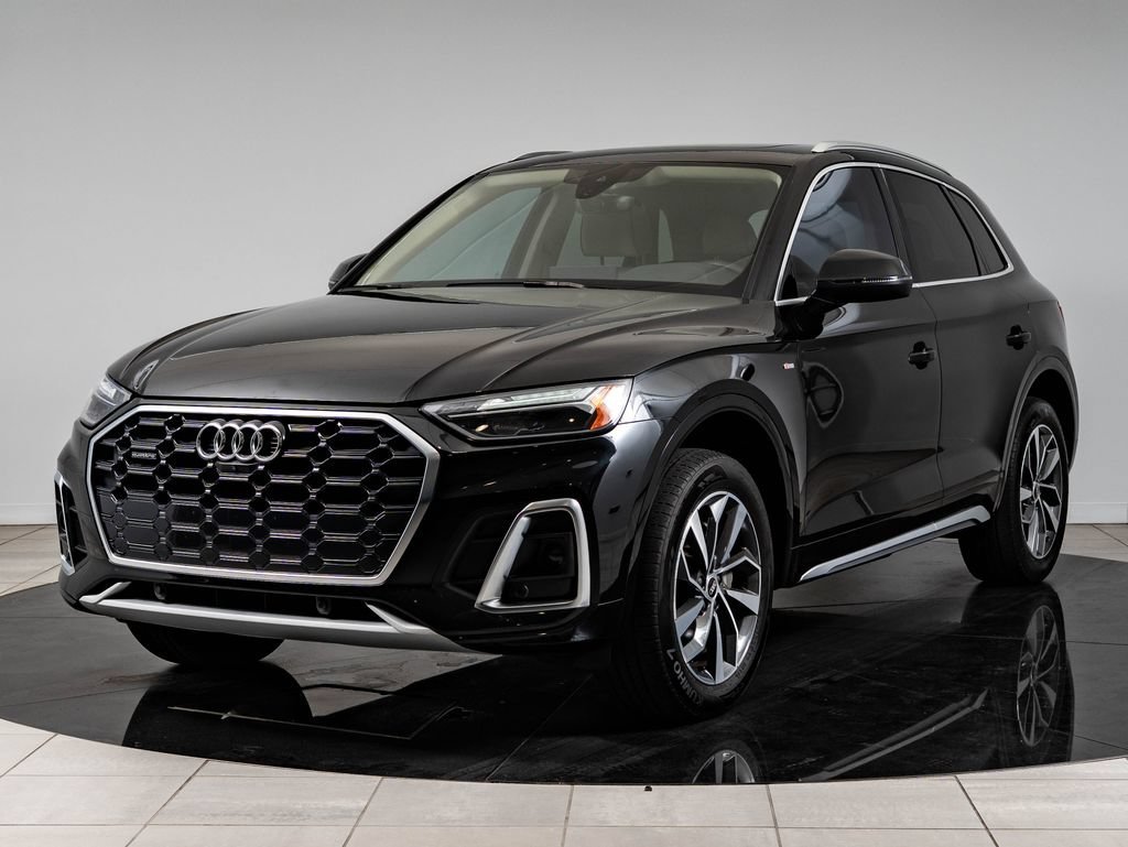 Used 2023 Mythos Black Metallic Audi 45 S line Premium image 1