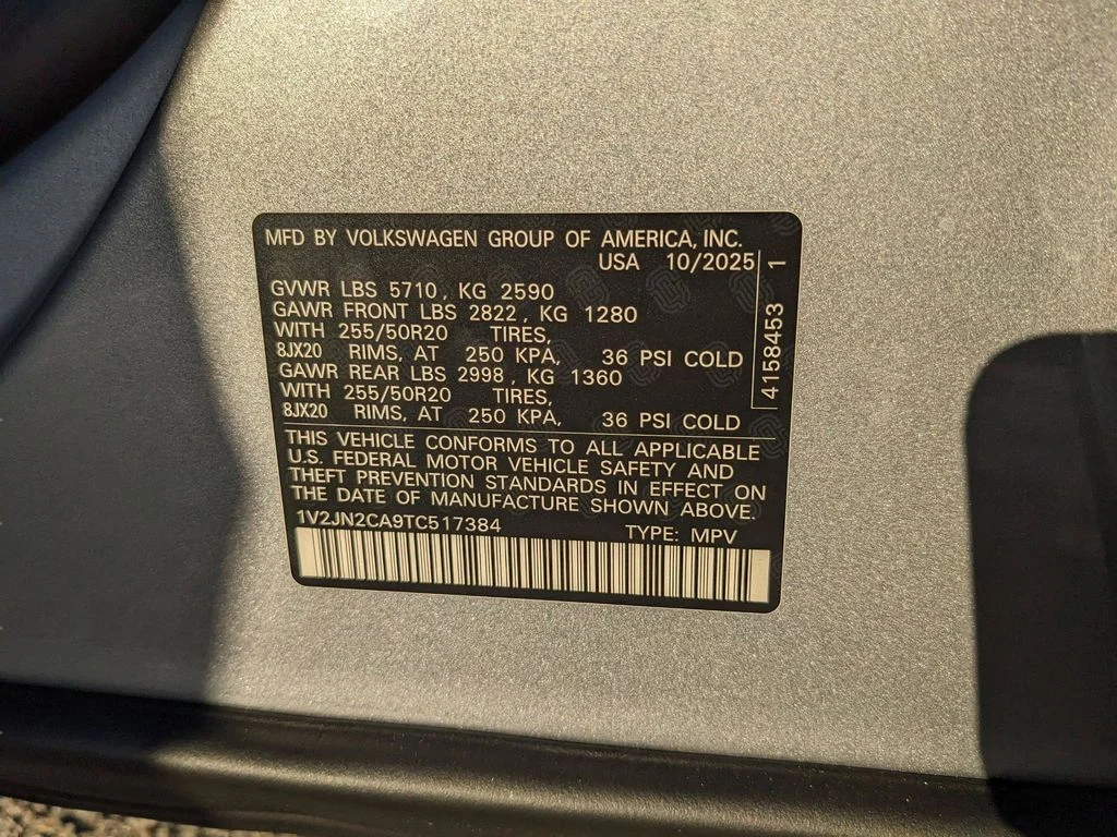 New 2026 Silver Volkswagen 2.0T SE w/Technology image 29