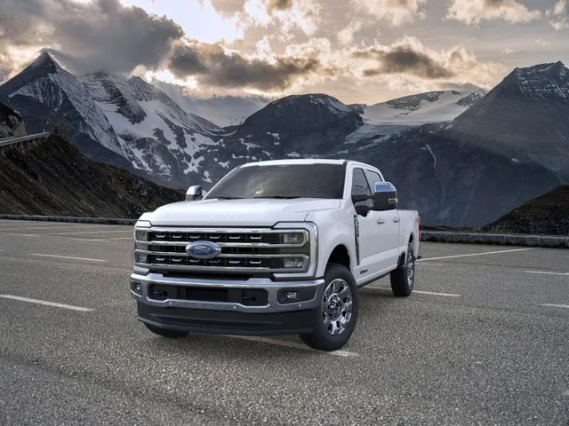 New 2026 White Metallic Ford Lariat image 2