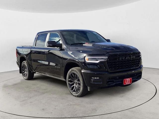 New 2026 Diamond Black Ram LIMITED CREW CAB 4X4 5