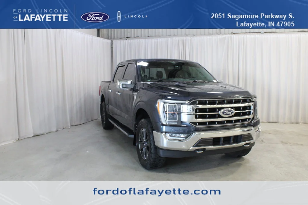 Used 2021 Gray Ford Lariat image 1