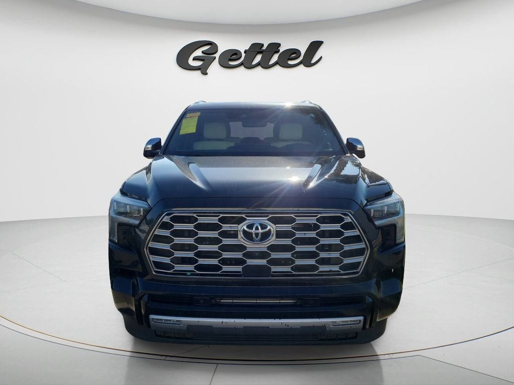 Used 2023 Black Toyota Capstone image 2