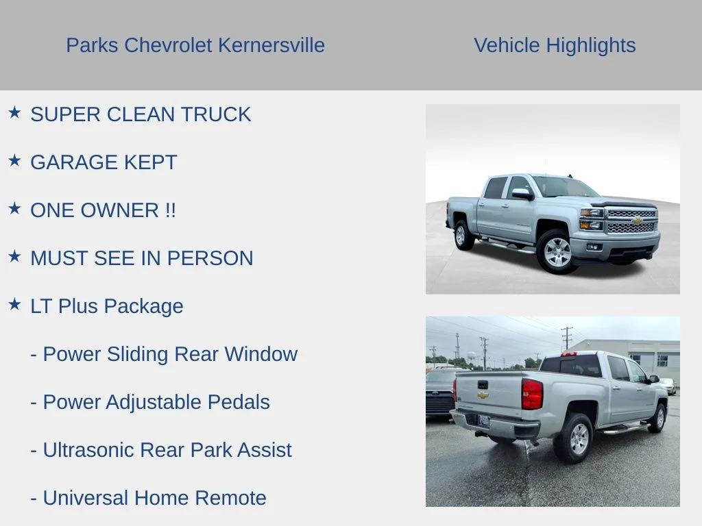 Used 2015 Silver Chevrolet LT image 6