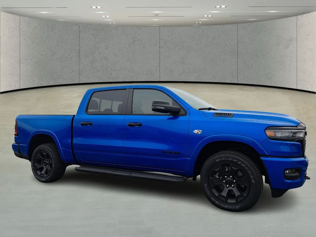 New 2026 Hydro Blue Pearl-Coat Exterior Paint RAM Big Horn/Lone Star image 3