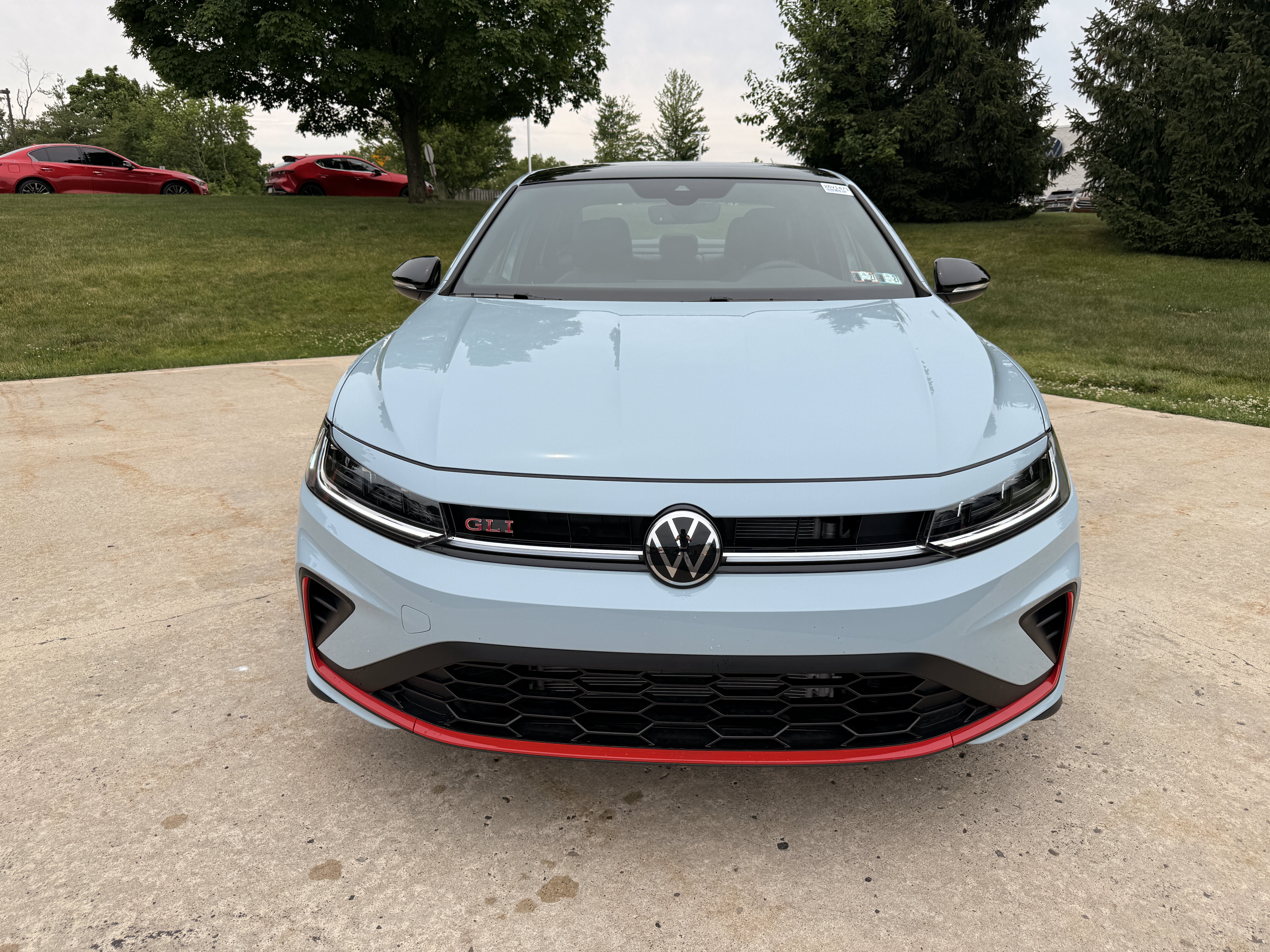 New 2026 Monument Gray W/Deep Black Roof Volkswagen Autobahn image 9