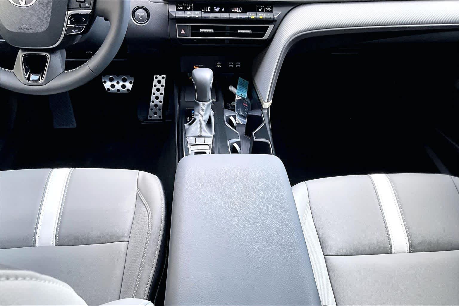 Used 2025 Reservoir Blue Toyota SE image 17
