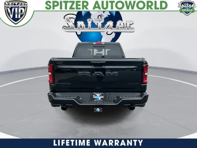 New 2027 Diamond Black Crystal Pearl-Coat Exterior Paint RAM Big Horn/Lone Star image 9