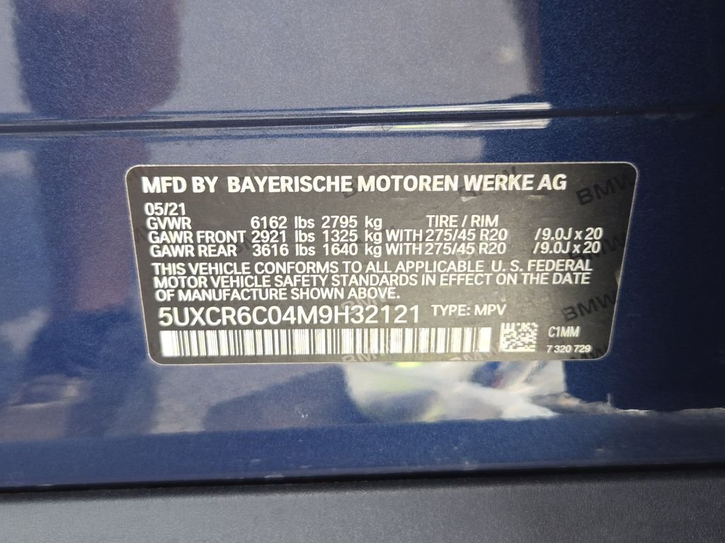 Used 2021 Blue BMW xDrive40i image 34