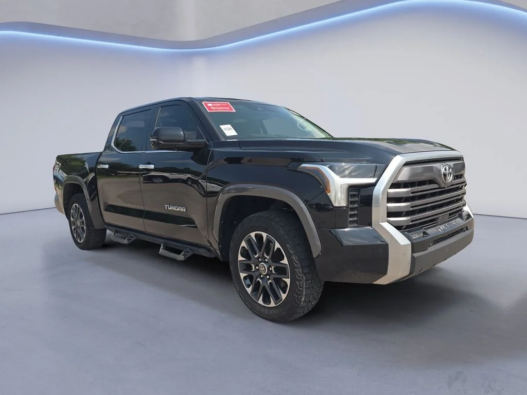Used 2023 Midnight Black Metallic Toyota Limited image 9