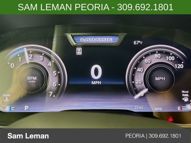 New 2026 Forged Blue Metallic Exterior Paint RAM Laramie image 12