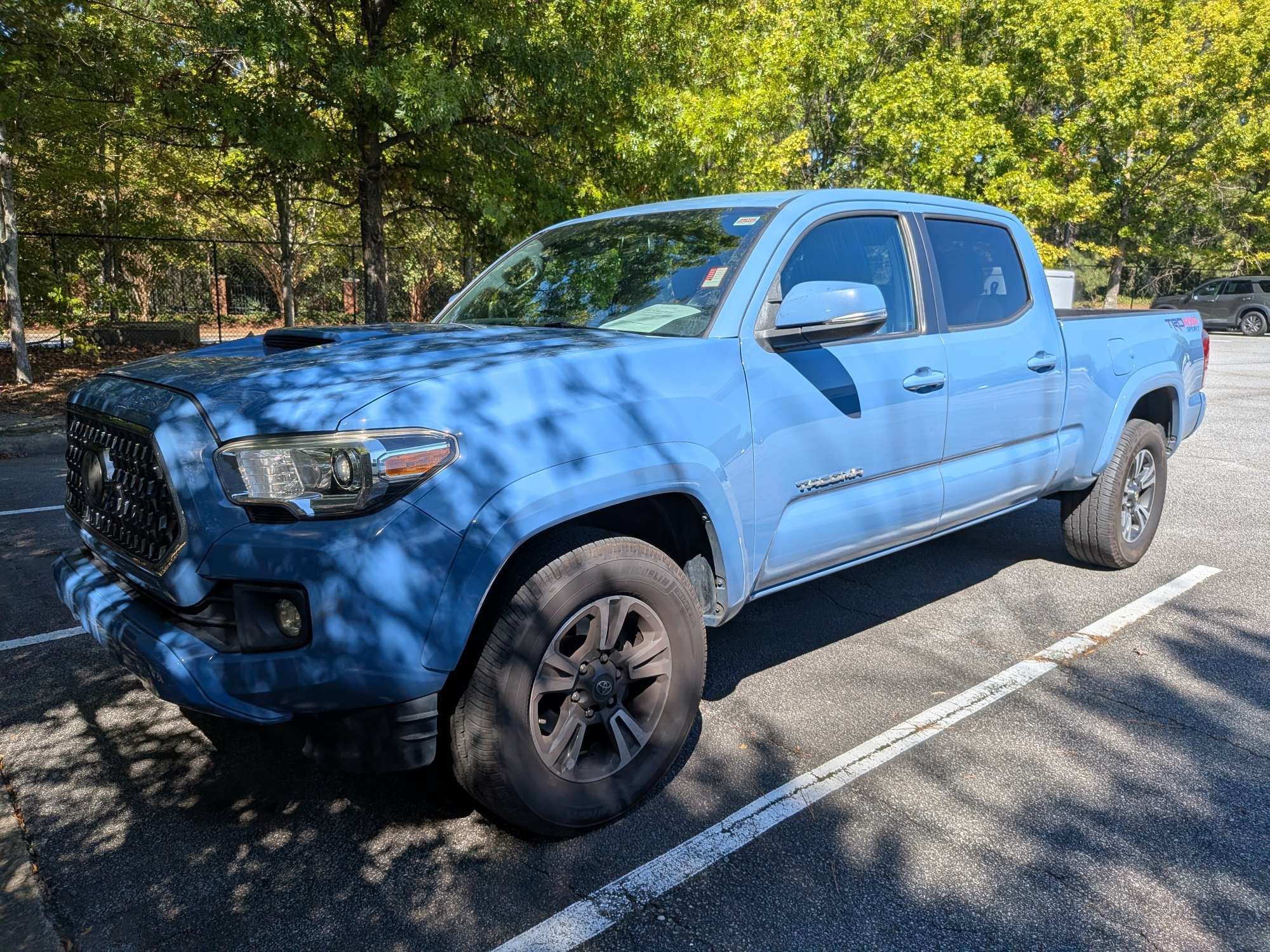Used 2019 Blue Toyota TRD Sport image 3