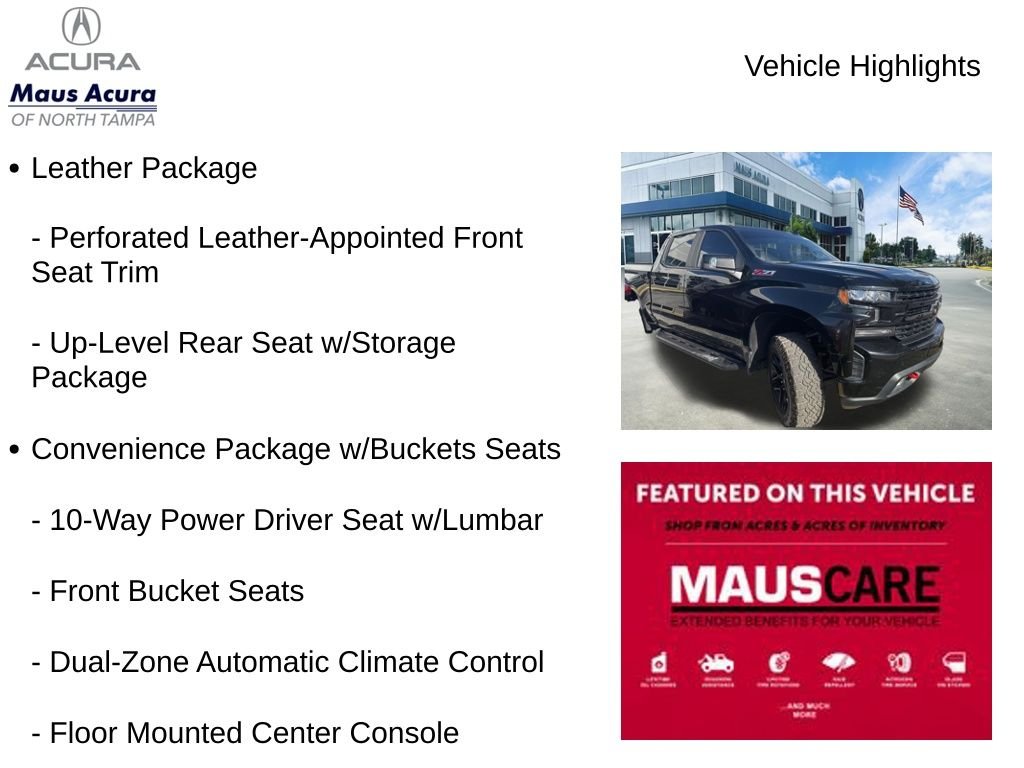 Used 2020 Black Chevrolet LT Trail Boss image 8