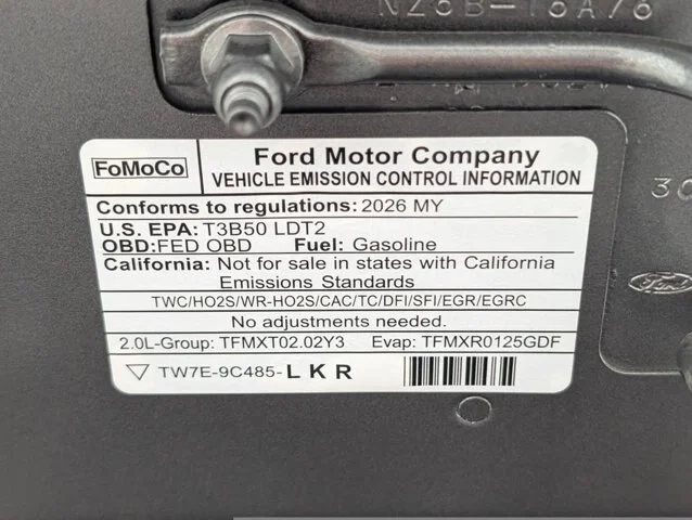 New 2026 Carbonized Gray Metallic Ford XLT image 50