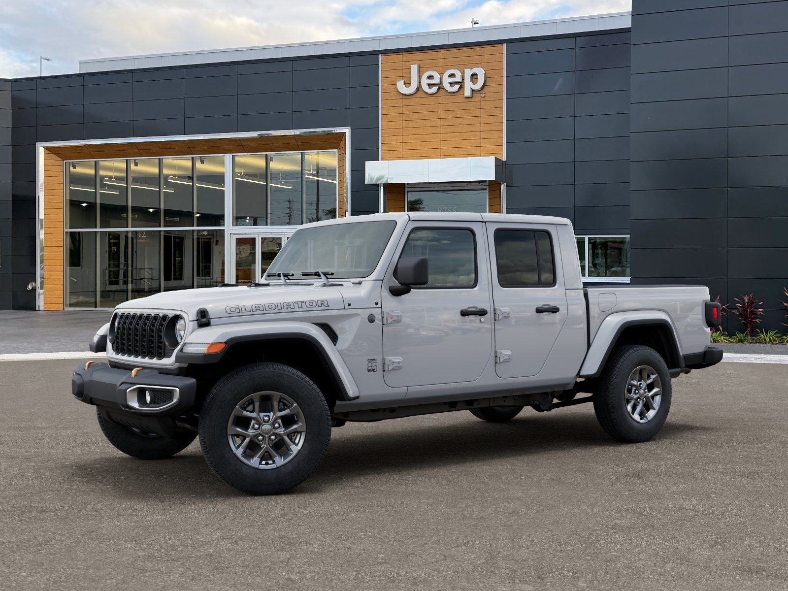New 2026 Bright White Clear-Coat Exterior Paint Jeep 85th Anniversary Edition image 2