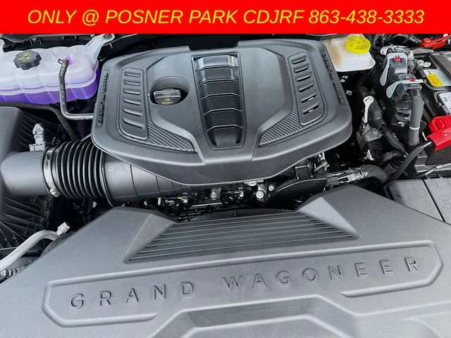 New 2026 Baltic-Gray Metallic Clear-Coat Exterior Paint Jeep Grand Wagoneer image 33