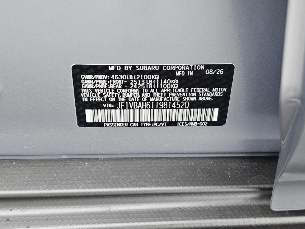 New 2026 ICE SILVER METALLIC Subaru Premium image 30