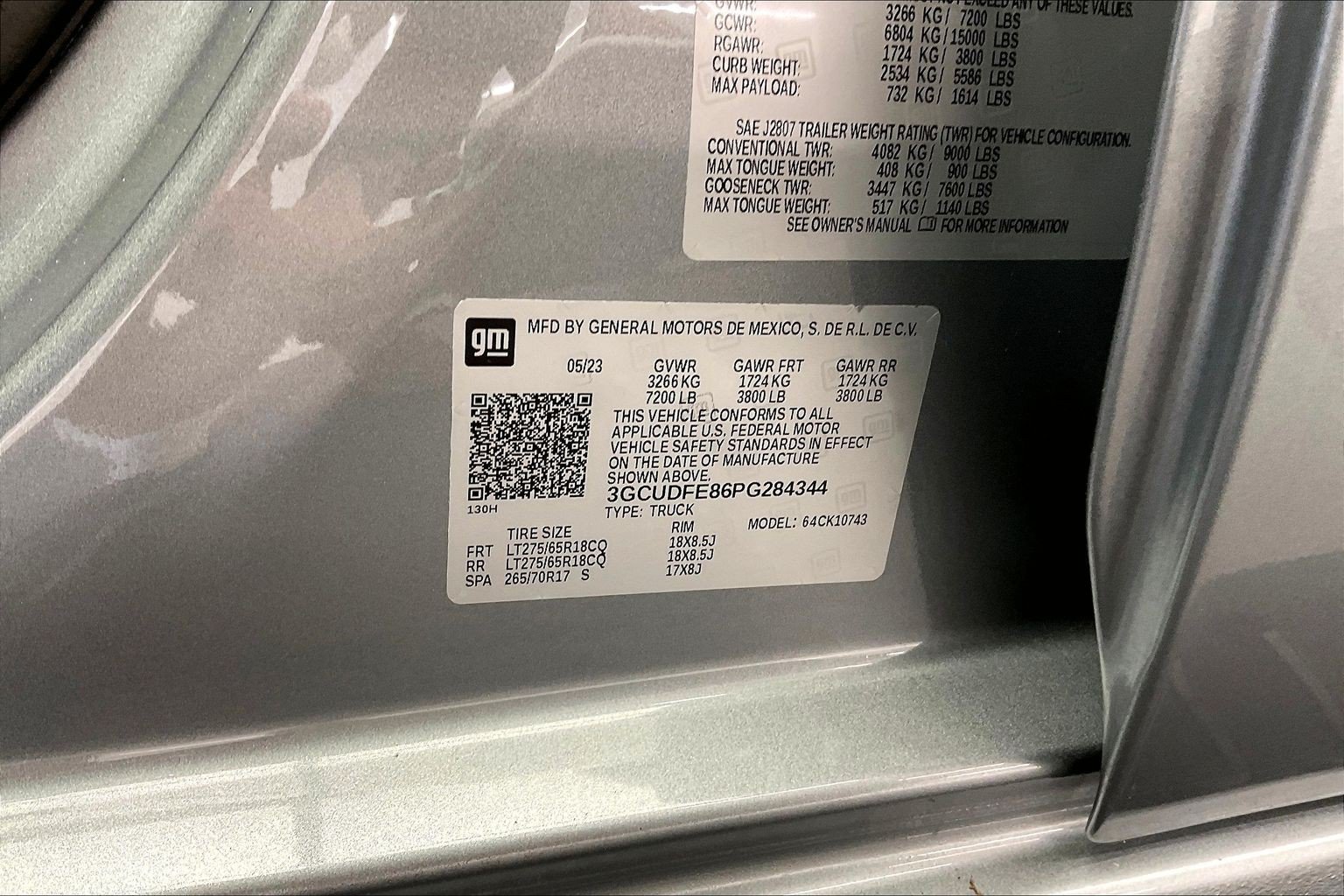 Used 2023 Sterling Gray Metallic Chevrolet LT Trail Boss image 34