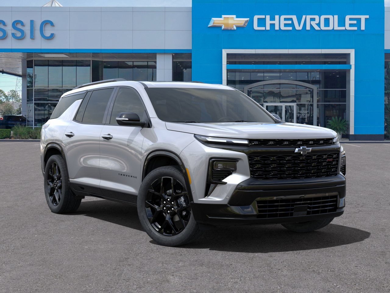 2025 Chevrolet Traverse RS Gray at Mossy Motors