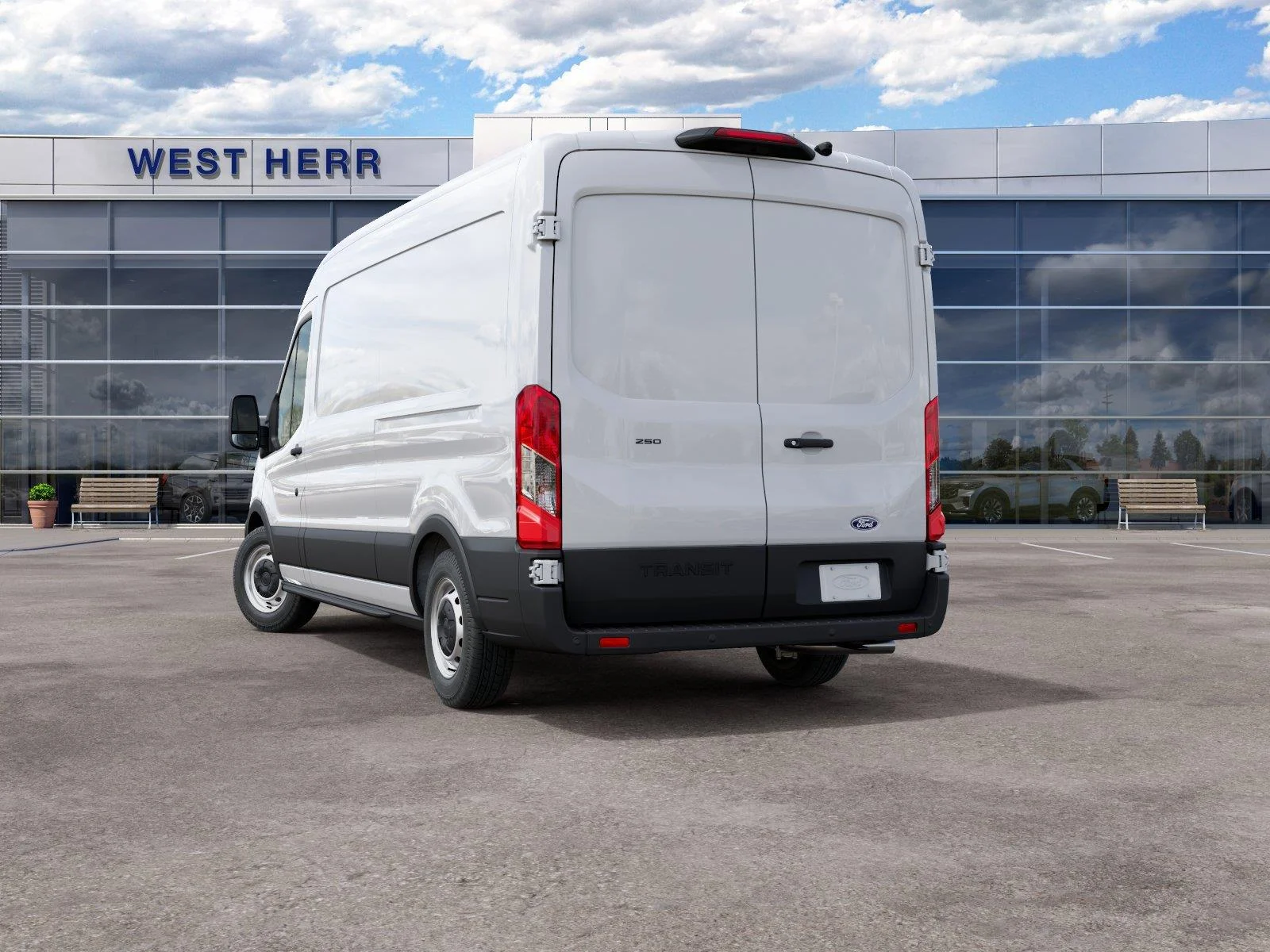 New 2027 Oxford White FORD Cargo Van image 4