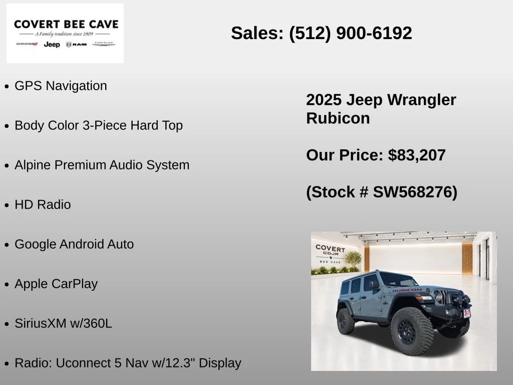 2025 Jeep Wrangler 4-Door Rubicon - Photo 25