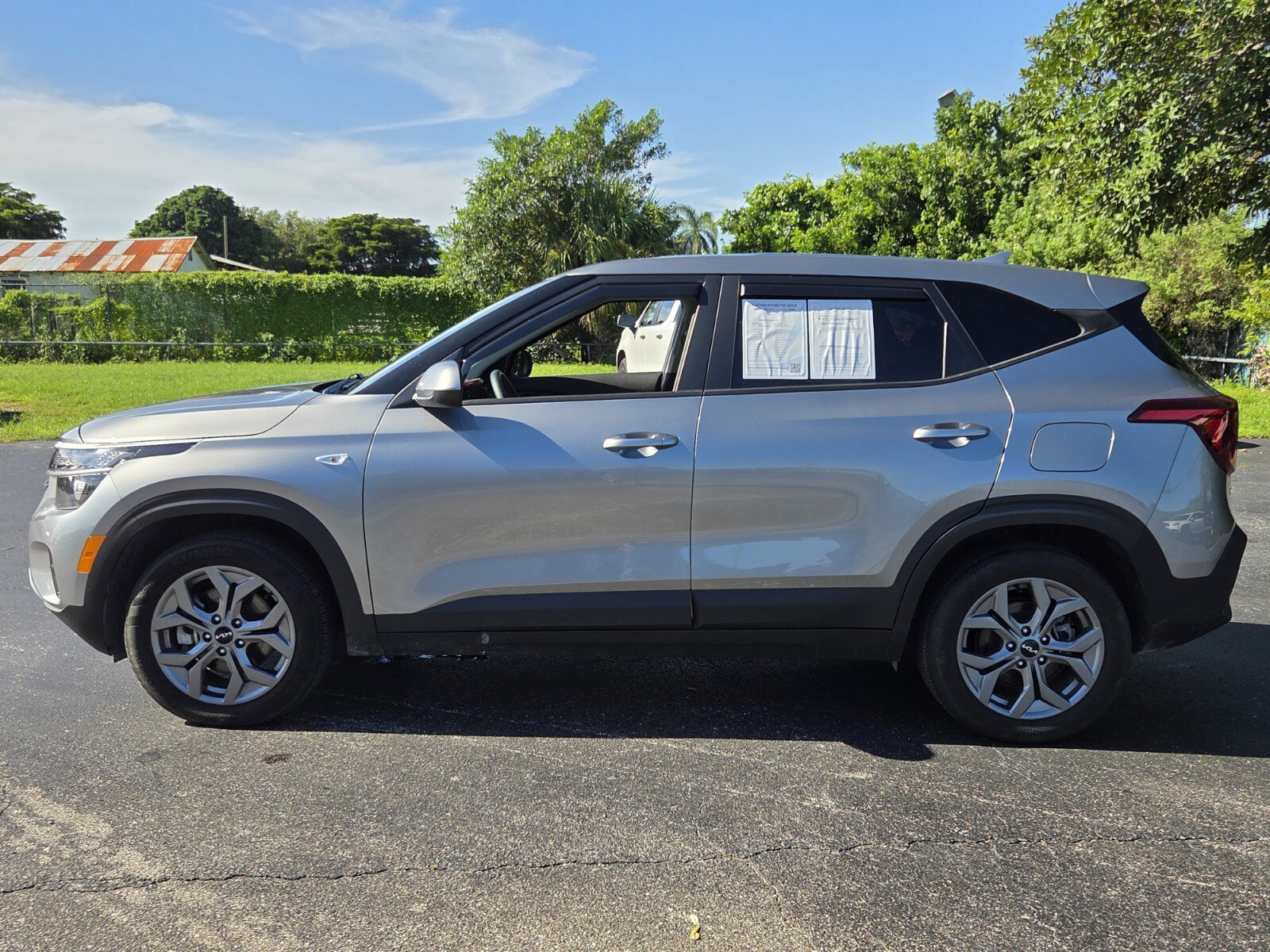 Used 2024 Steel Gray Kia LX image 2