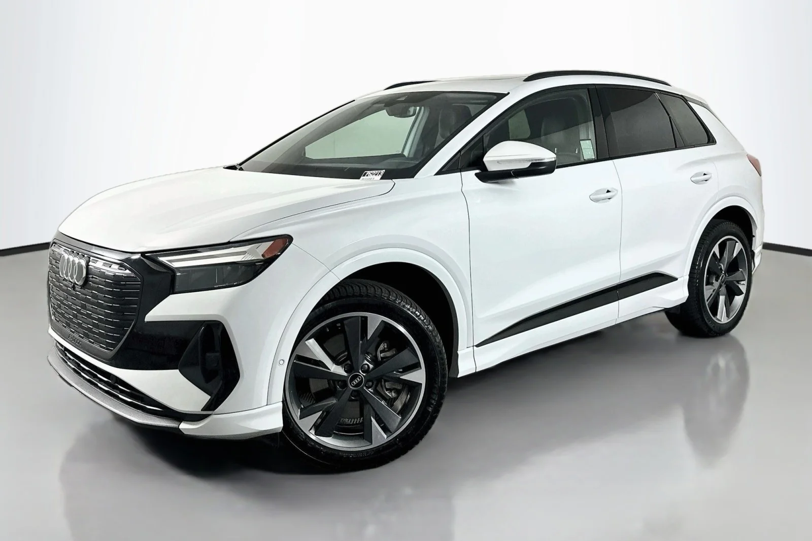 Used 2023 Glacier White Metallic Audi Premium Plus image 1