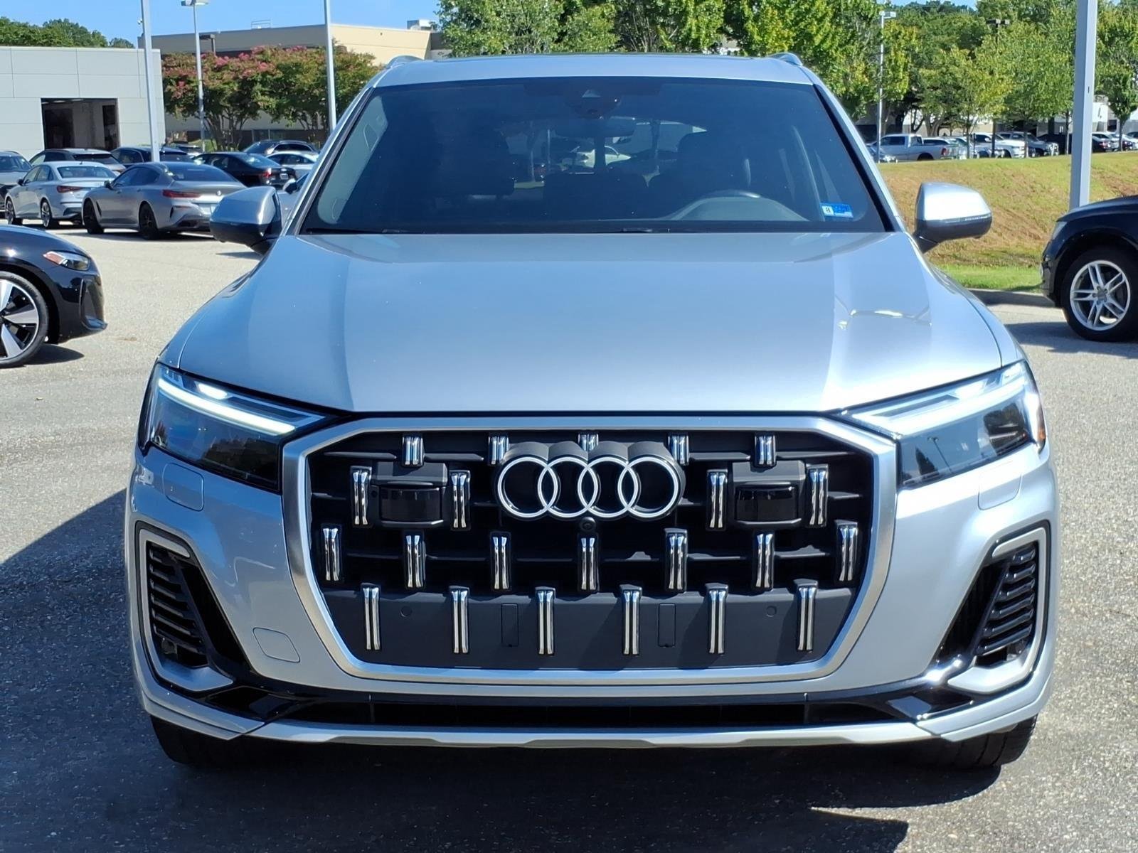 Used 2025 Satellite Silver Metallic Audi Premium Plus image 2