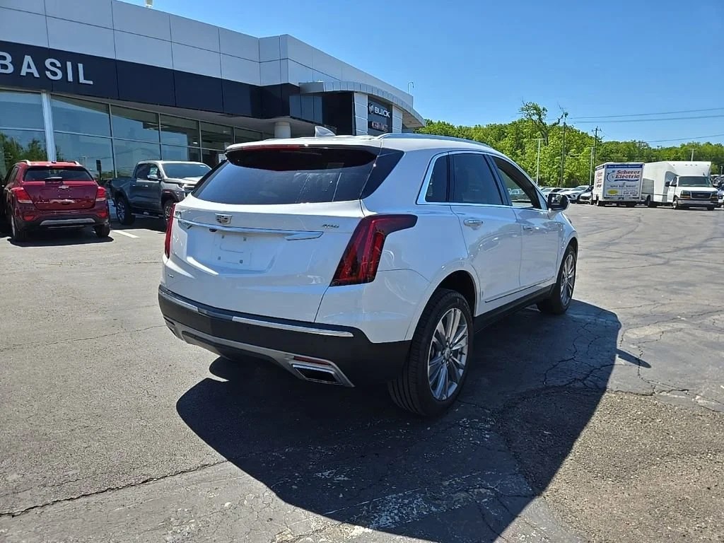 Used 2023 Crystal White Tricoat Cadillac Premium Luxury image 11