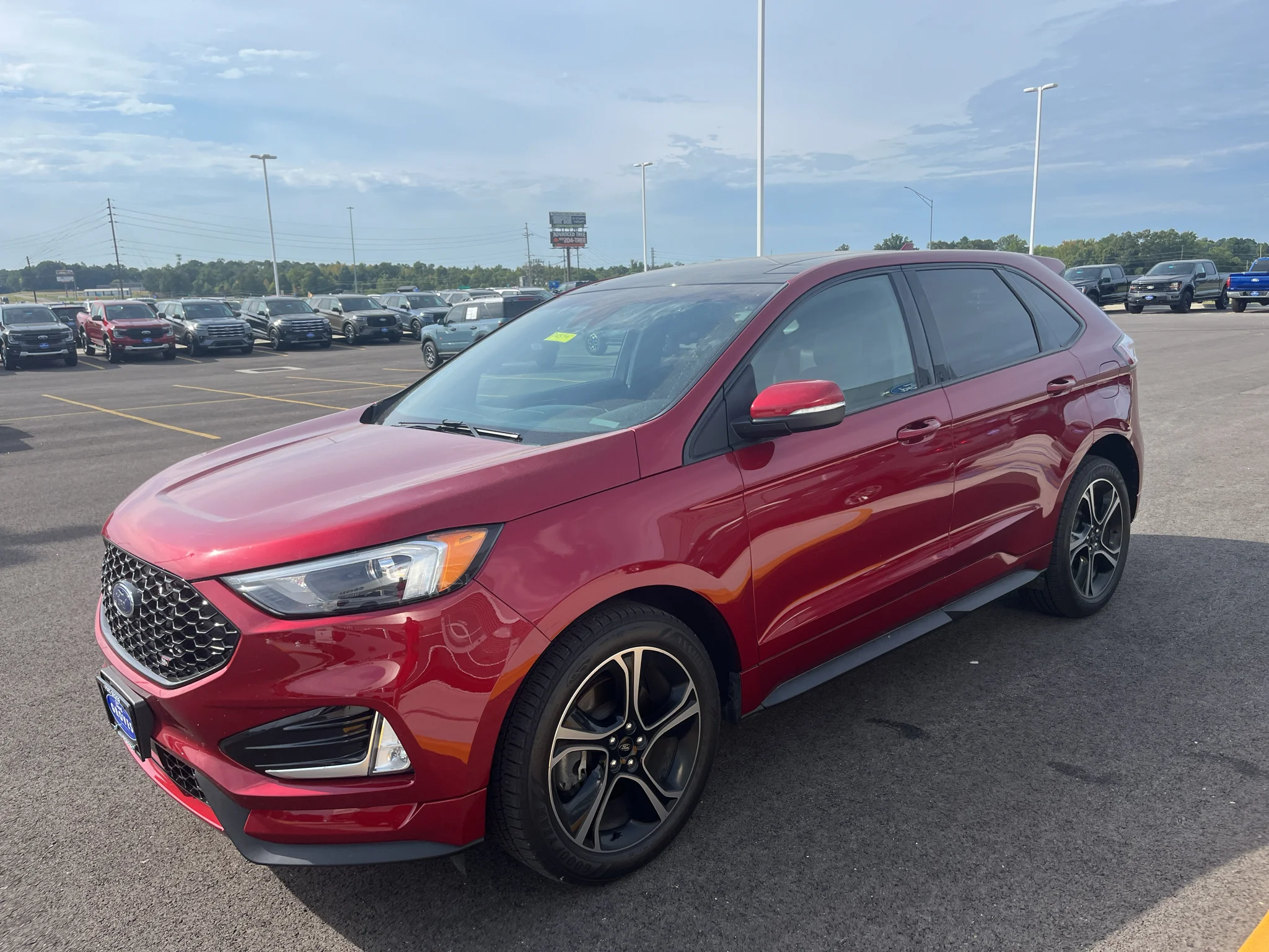 Used 2019 Ruby Red Metallic Tinted Clearcoat Ford ST image 22