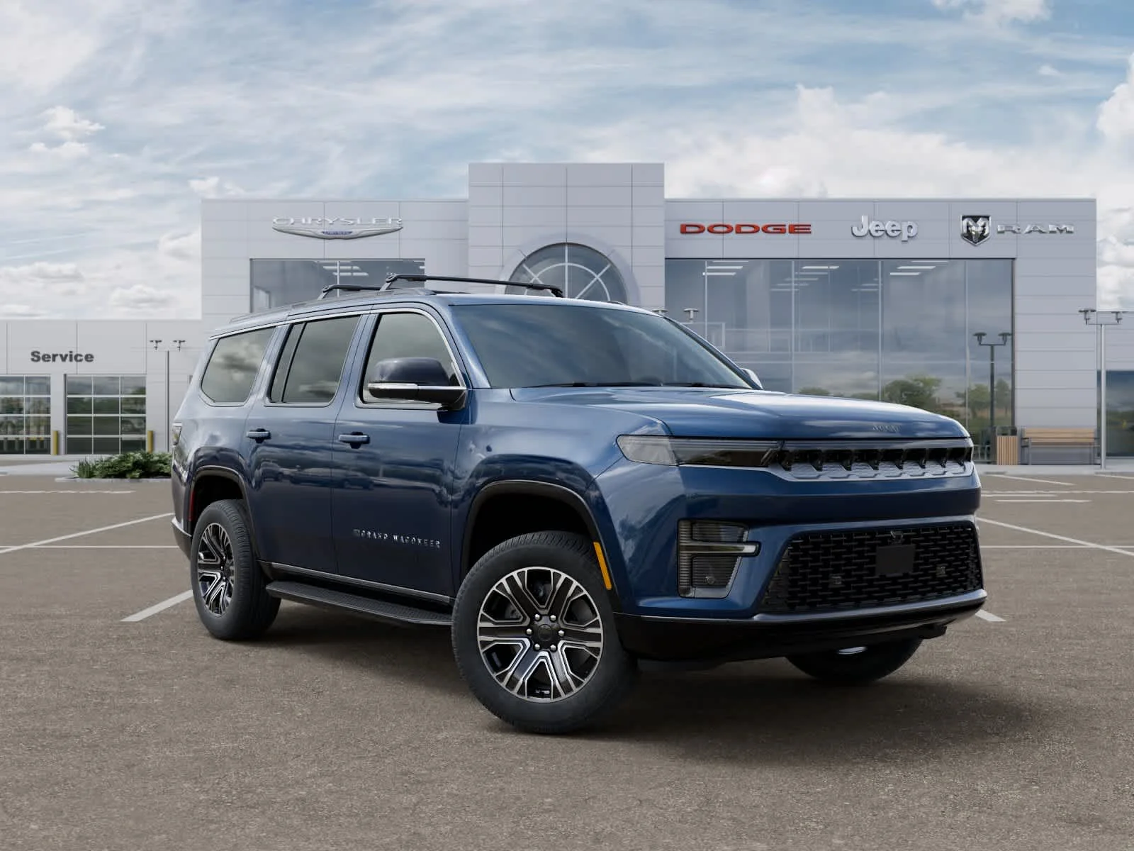New 2026 Fathom Blue Pearl-Coat Exterior Paint (Late Availability) Jeep  image 5