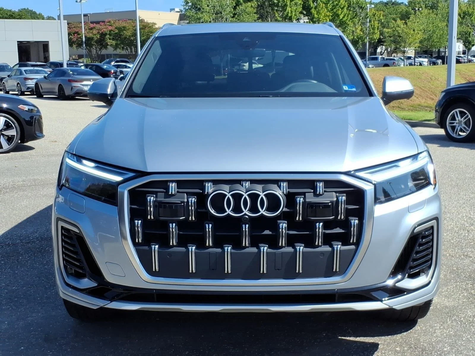 Certified Used 2025 Satellite Silver Metallic Audi Premium Plus image 2