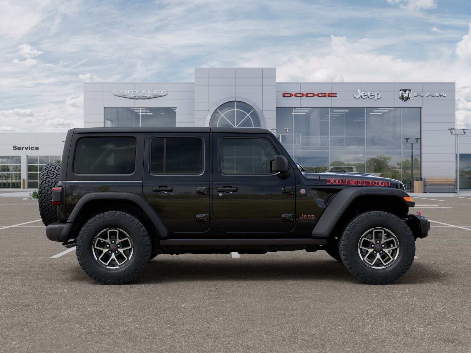 New 2025 Black Clearcoat Jeep Rubicon TG316 CUSTOM image 48