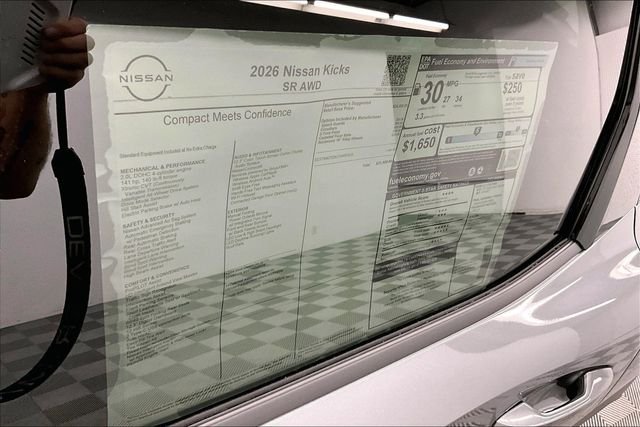 New 2026 Gun Metallic/Scarlet Ember Tintcoat Nissan SR image 39