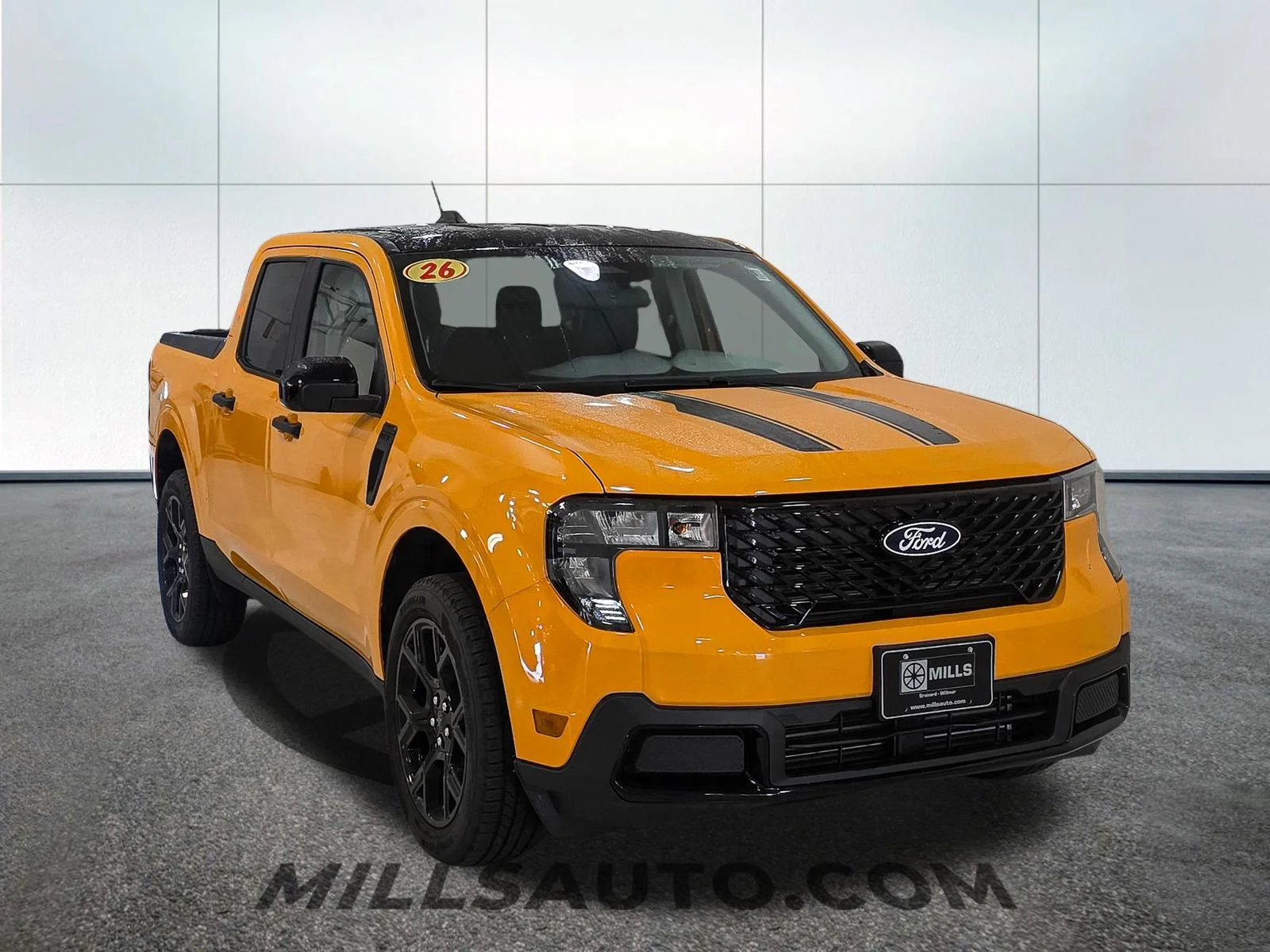 New 2026 Orange Fury Metallic Tri-Coat Ford XLT image 11