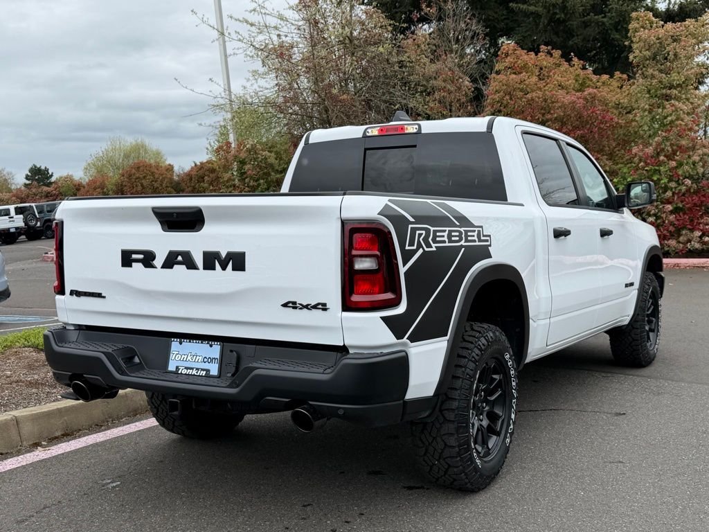 New 2026 Bright White Clear-Coat Exterior Paint RAM Rebel image 7