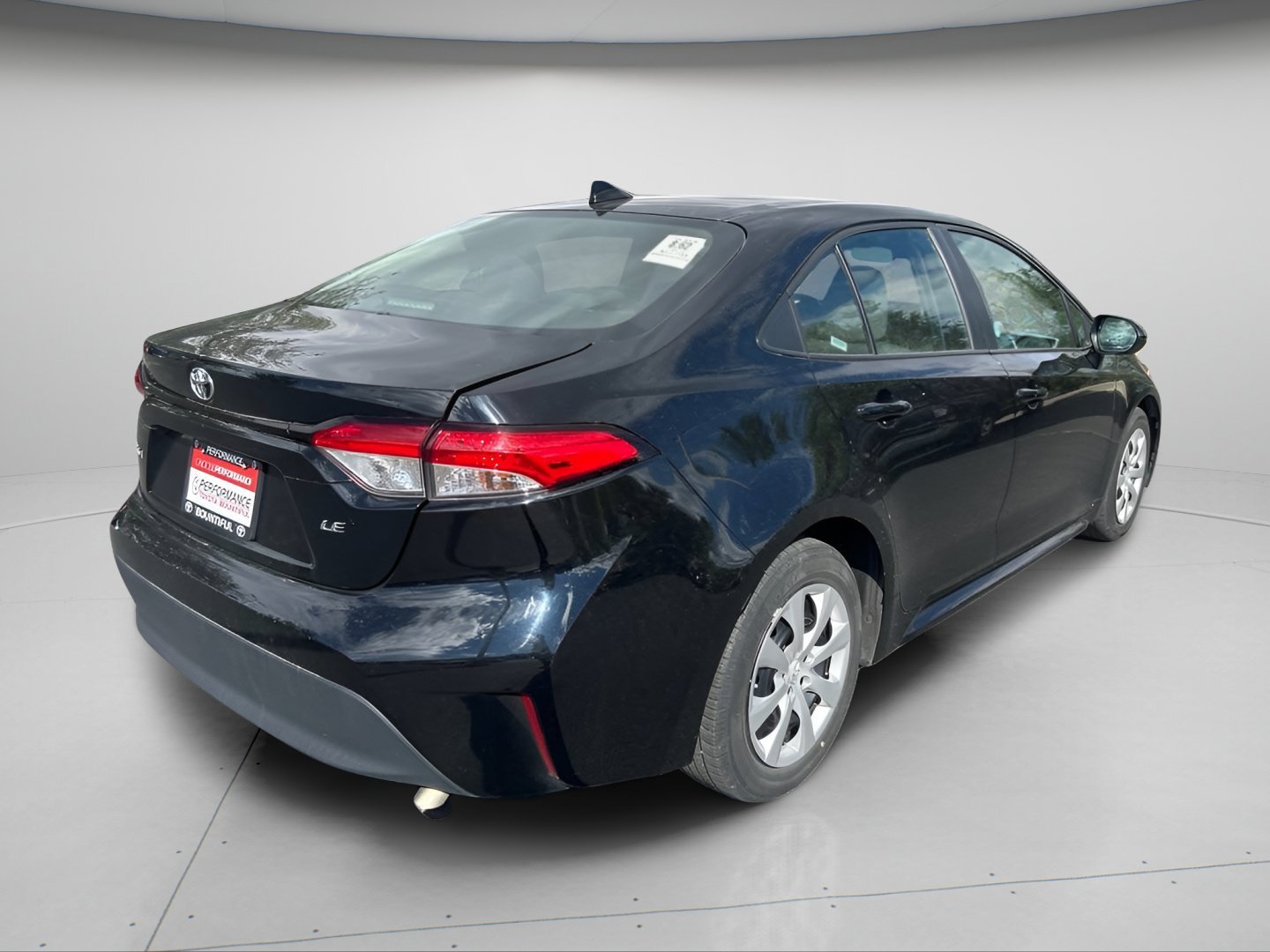Used 2025 Midnight Black Metallic Toyota LE image 6