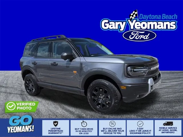New 2026 Carbonized Gray Metallic Ford Badlands® image 1