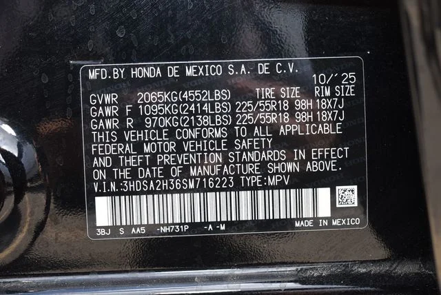 Certified Used 2025 Crystal Black Pearl Acura AWD image 23